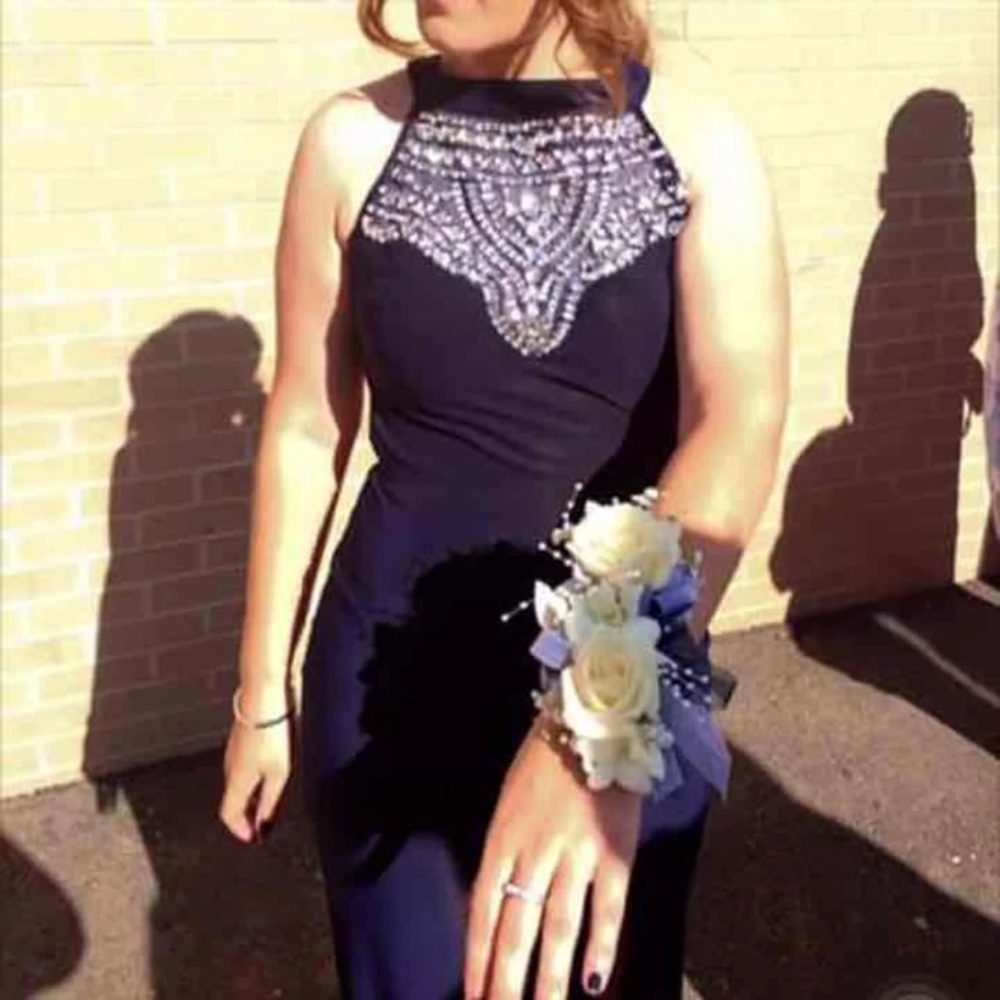 Stunning blue gown